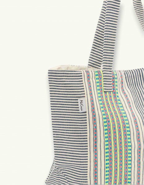 Bolso playa Berber botón