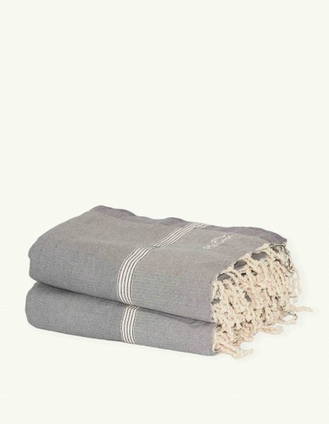 Cubrecama Natte 3x2,40m. — Color: Gris oscuro