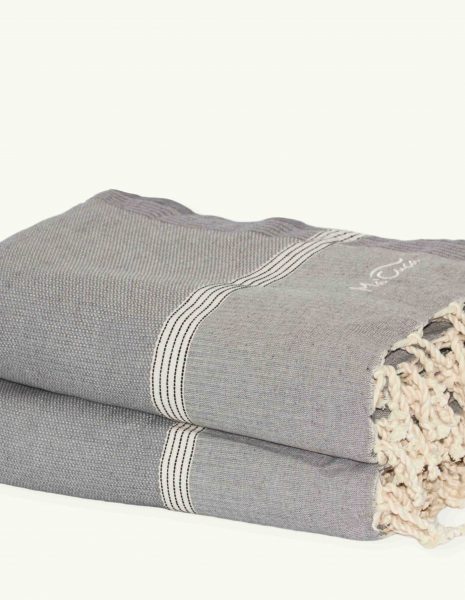 Cubrecama Natte 3x2,40m. — Color: Gris oscuro