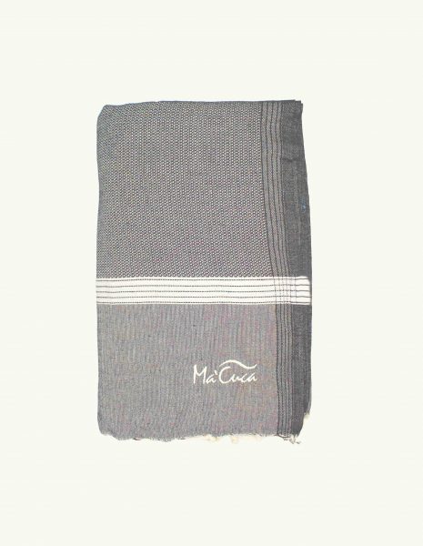 Cubrecama Natte 3x2,40m. — Color: Gris oscuro