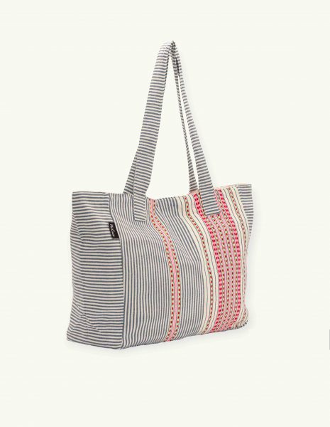 Bolso playa Berber cremallera — Color: Azul petroleo | Rosafluor
