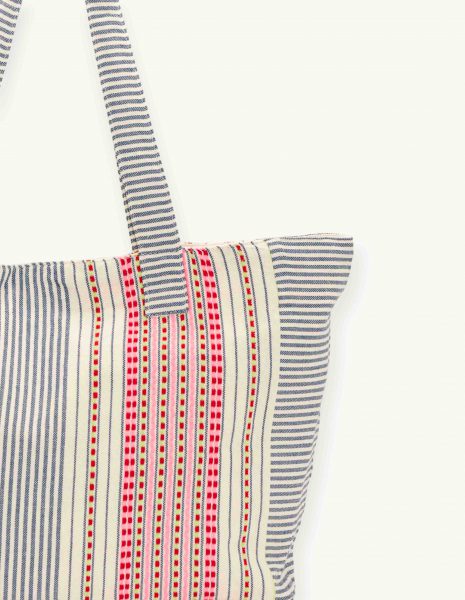 Bolso playa Berber cremallera — Color: Azul petroleo | Rosafluor