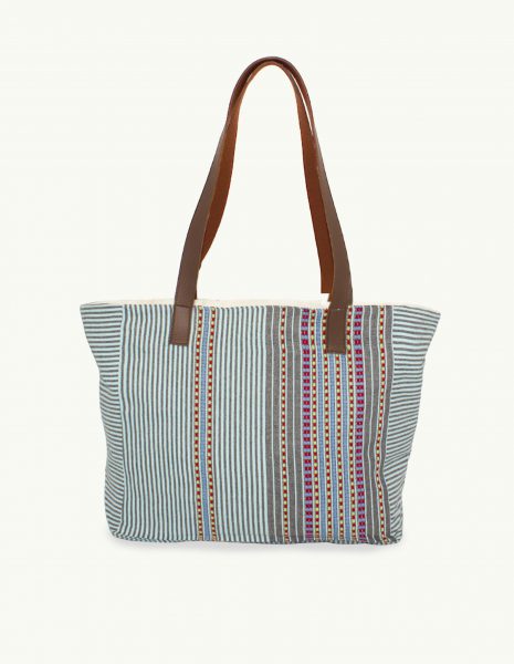 Bolso asa cuero Berber botón