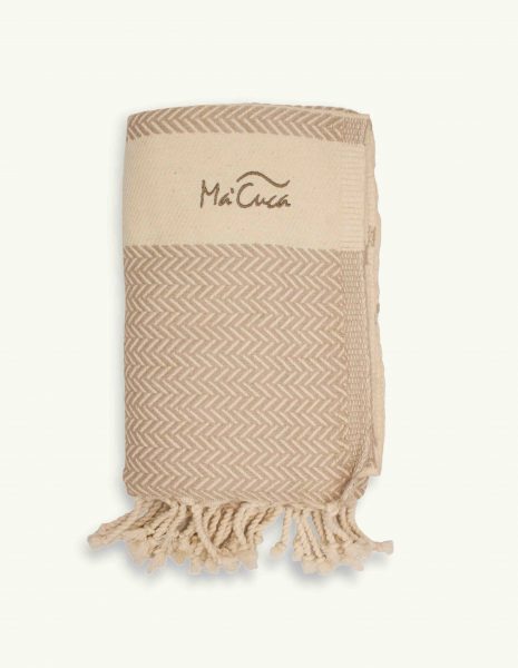 Fouta Oslo 2x1m. — Color: Beige | Crudo