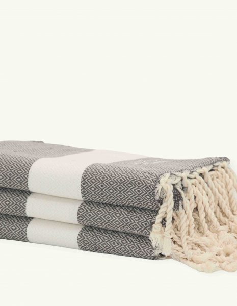 Toalla Diamant 2X1m. — Color: Gris