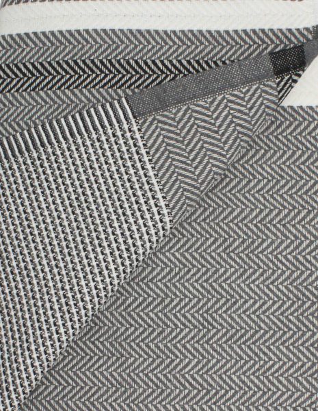 Manta ligera Point Decalé 2x1m. — Color: Gris oscuro