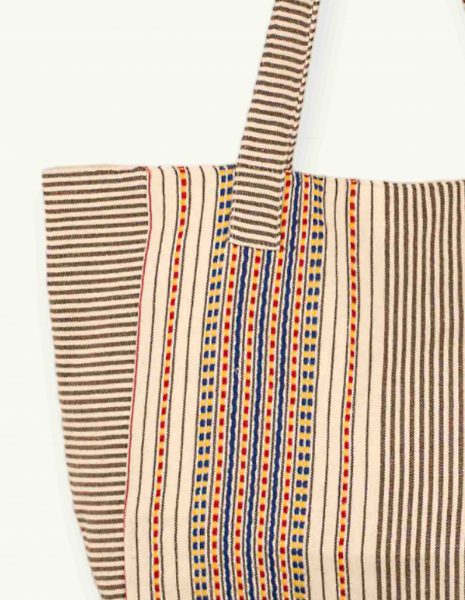 Bolso playa Berber cremallera — Color: Terracota