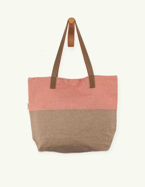 Bolso asa cuero Zante cremallera