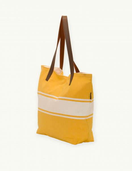 Bolso asa cuero Corfú cremallera — Color: Amarillo