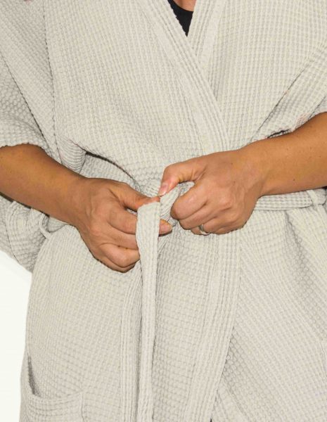 Albornoz Tokio, Unisex — Color: Gris | Talla: M