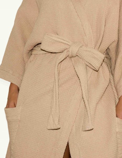 Albornoz Tokio, Unisex — Color: Beige | Talla: M