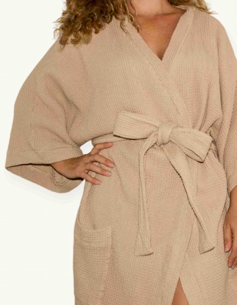Albornoz Tokio, Unisex — Color: Beige | Talla: M