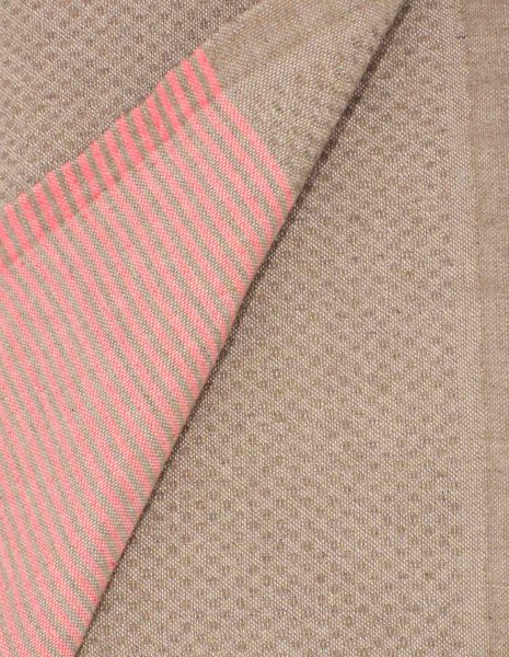 Toalla de playa Zante 2x1m. — Color: Taupe | Rosa