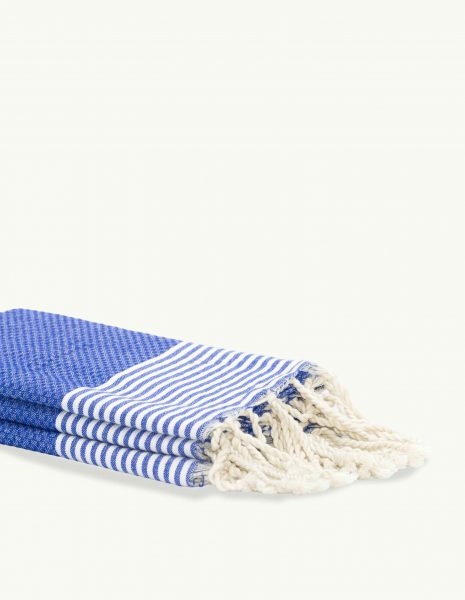 Toalla baño Zante 65x120cm. — Color: Azul Rey