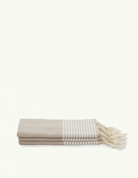 Toalla baño Zante 65x120cm. — Color: Beige claro