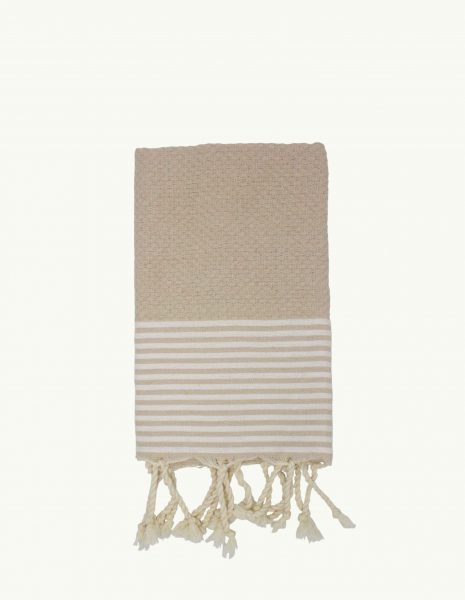 Toalla baño Zante 65x120cm. — Color: Beige claro