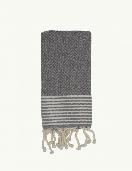 Toalla baño Zante 65x120cm. — Color: Gris oscuro