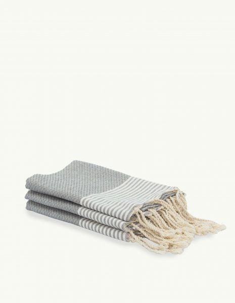 Toalla baño Zante 65x120cm. — Color: Gris