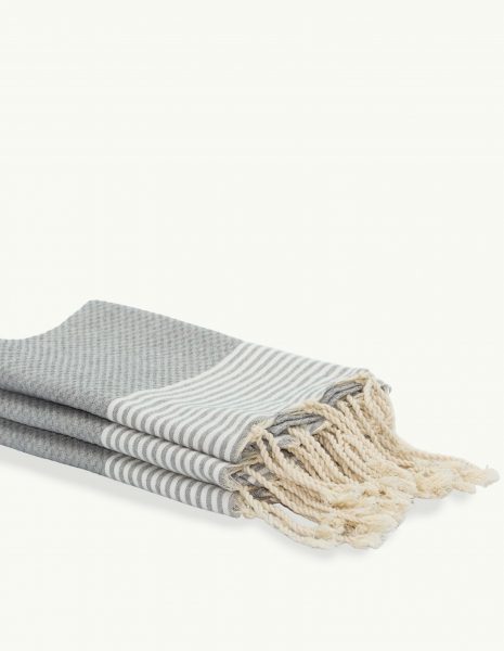 Toalla baño Zante 65x120cm. — Color: Gris
