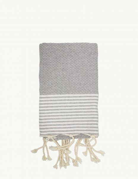 Toalla baño Zante 65x120cm. — Color: Gris