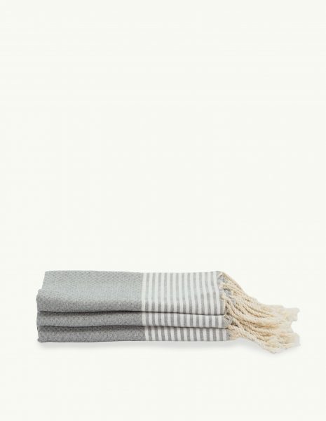 Toalla baño Zante 65x120cm. — Color: Gris