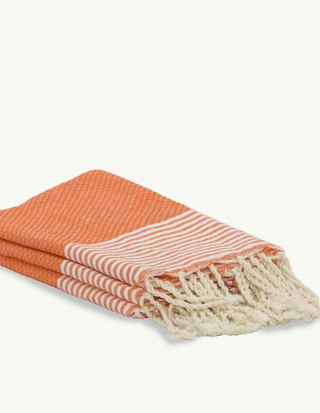 Toalla baño Zante 65x120cm. — Color: Naranja