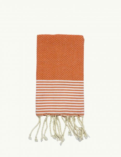 Toalla baño Zante 65x120cm. — Color: Naranja