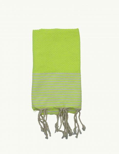 Toalla baño Zante 65x120cm. — Color: Verde Fluor