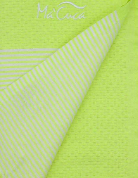 Toalla baño Zante 65x120cm. — Color: Verde Fluor