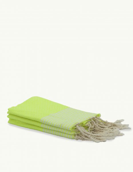 Toalla baño Zante 65x120cm. — Color: Verde Fluor