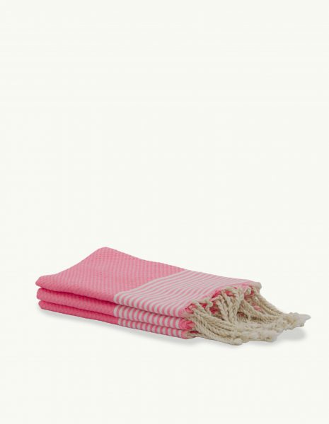 Toalla baño Zante 65x120cm. — Color: Rosa fluor
