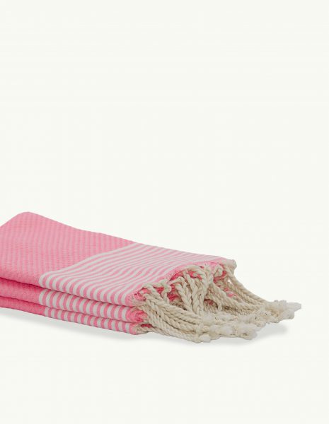 Toalla baño Zante 65x120cm. — Color: Rosa fluor
