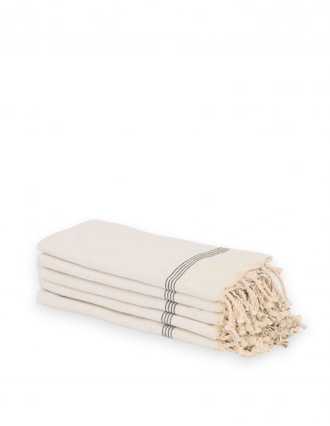 Toalla baño Natte 65x120cm. — Color: Blanco