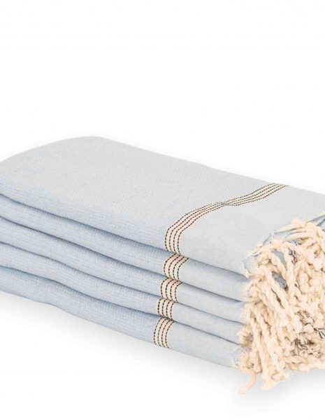 Toalla baño Natte 65x120cm. — Color: Celeste