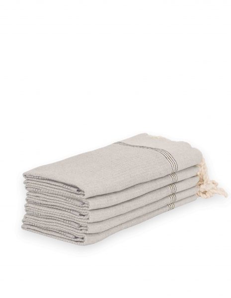 Toalla baño Natte 65x120cm. — Color: Gris claro