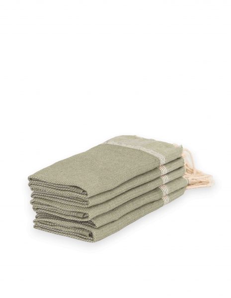 Toalla baño Natte 65x120cm. — Color: Kaki