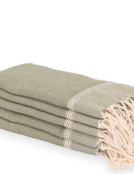 Toalla baño Natte 65x120cm. — Color: Kaki