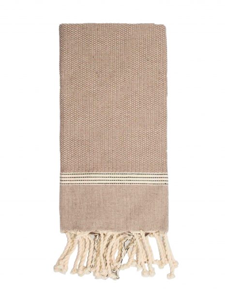 Toalla baño Natte 65x120cm. — Color: Taupe