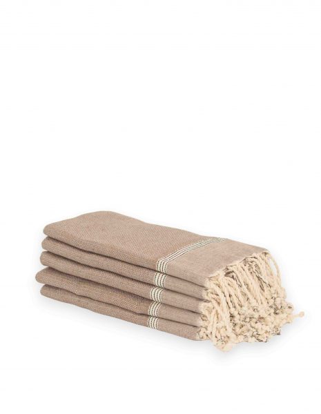 Toalla baño Natte 65x120cm. — Color: Taupe