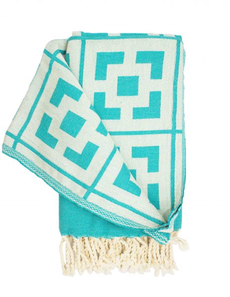 Fouta Martinica 2x1m. — Color:  Esmeralda