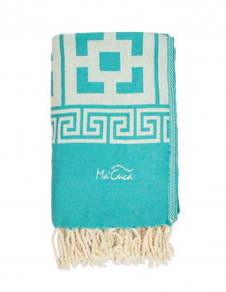 Fouta Martinica 2x1m. — Color:  Esmeralda
