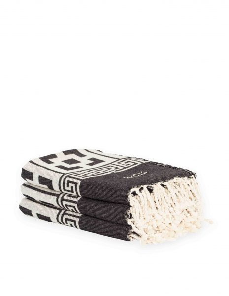 Fouta Martinica 2x1m. — Color: Negro