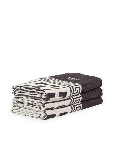 Fouta Martinica 2x1m. — Color: Negro