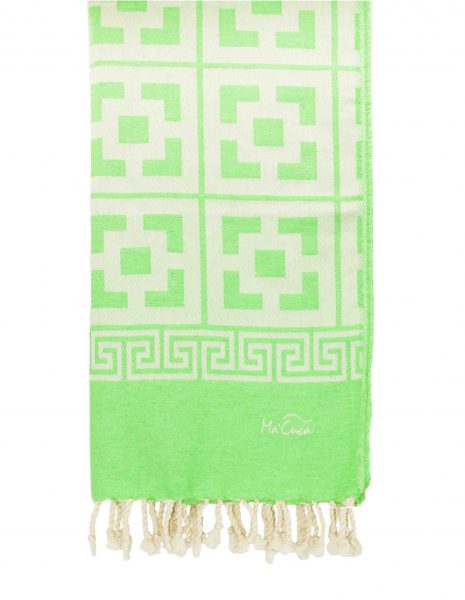 Fouta Martinica 2x1m. — Color: Verde pradera