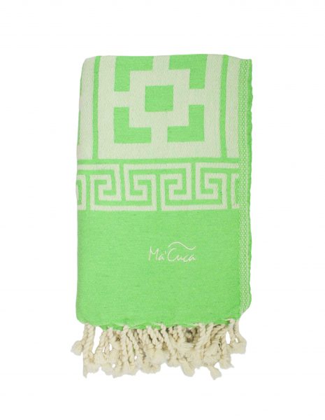 Fouta Martinica 2x1m. — Color: Verde pradera