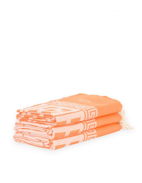Fouta Martinica 2x1m. — Color: Naranja fluor