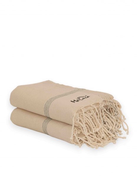 Fouta Natte 2,5x1,5 m. — Color: Beige
