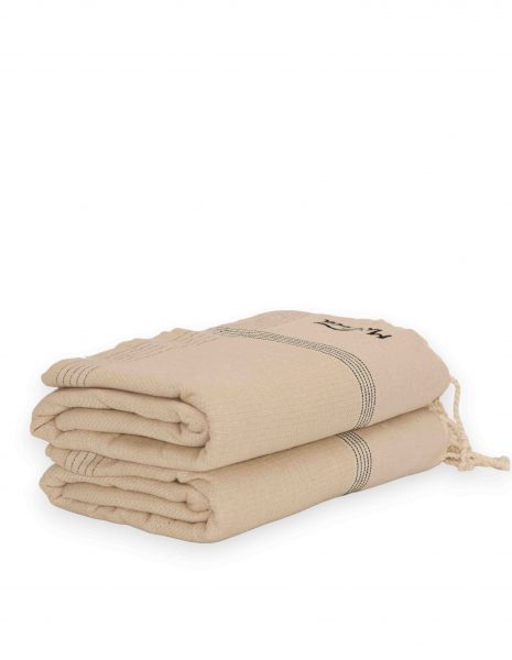 Fouta Natte 2,5x1,5 m. — Color: Beige
