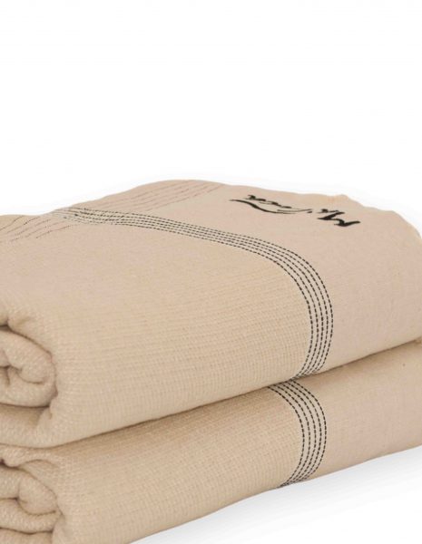 Fouta Natte 2,5x1,5 m. — Color: Beige