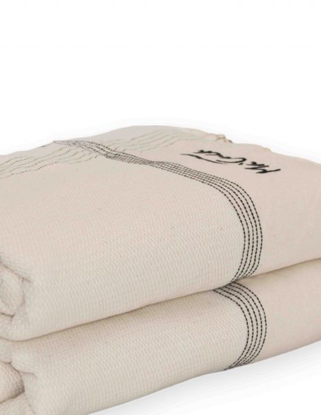 Fouta Natte 2,5x1,5 m. — Color: Blanco